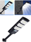 Luminária Externa LED Solar para Chácaras, Quintal, Comércio e Ruas - Parede ou Poste